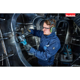Product afbeelding voor Makita Accu Haakse Slijper GA005GZ 40V Max 125mm Zonder Accu En Lader Met Schakelaar