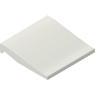 Product afbeelding voor Villeroy & Boch Douchebakplint Pro Architectura 3.0 Neutral White 10x10cm Mat R10 3007C3000010