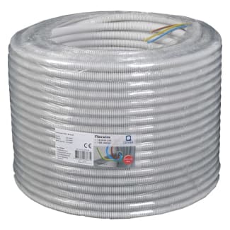 Product afbeelding voor Installatiebuis 5/8 100m Flexibel Grijs