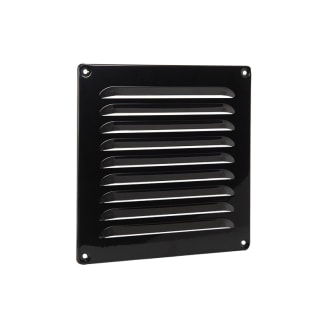 Product afbeelding voor Schoepenrooster 200x200mm Aluminium Zwart