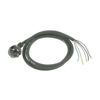 Product afbeelding voor Aansluitsnoer 5x1.5mm² Kabellengte 2m H07RN-F Met Stekker Zwart