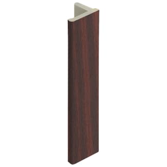 Product afbeelding voor Keralit Eindprofiel Voor Dakrand 10mm 400cm Mahonie Classic Nerf
