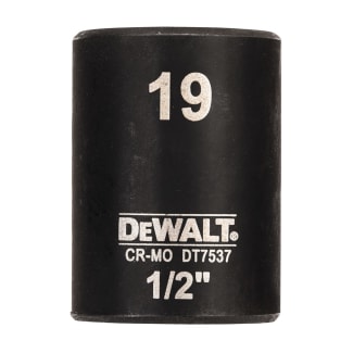 Product afbeelding voor DeWALT Krachtdopsleutel DT7537 1/2x19mm Kort