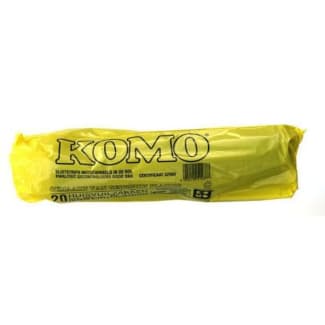 Product afbeelding voor Komo Afvalzak 50MY 60x80cm 20 Stuks