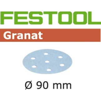 Product afbeelding voor Festool Schuurschijf STF D90/6 P800 GR/50 Granat 50st