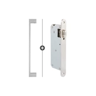 Product afbeelding voor Skantrae Hang&Sluitwerkpakket 719 Quadrate Greep 28x300mm+Rol RVS