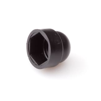 Product afbeelding voor Blackline Afdekkap voor moer Kunststof M6 Zwart 25st
