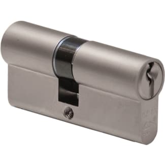 Product afbeelding voor Oxloc Profielcilinder O5 Dubbel 30/30mm Staal Vernikkeld Mat SKG2