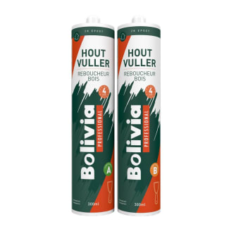Product afbeelding voor Bolivia Houtvuller Epoxy 2K 2x300ml 4uur