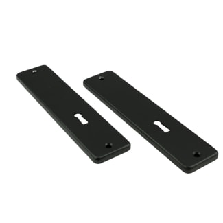 Product afbeelding voor AMI Kortschild 180/41 Recht Blind Met Sleutelgat 180x41mm SL56 Aluminium Zwart