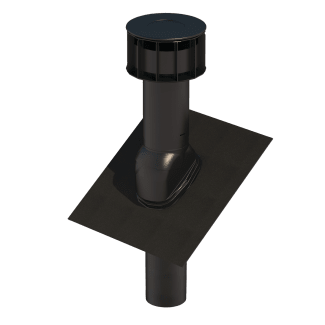 Product afbeelding voor Ubbink Multivent Ventilatiepijp 125/980 Zwart