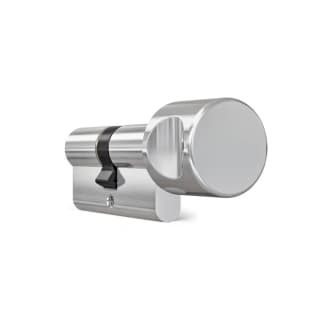 Product afbeelding voor DOM Profielcilinder Met Knop 333 Plura Dubbel 30/30mm Messing Vernikkeld Mat SKG2