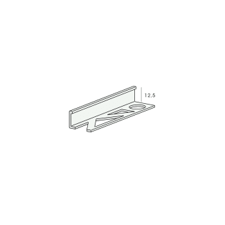 Product afbeelding voor Profloor Tegelprofiel Aluminium 12.5mm 300cm Aluminium Geanodiseerd