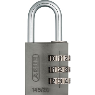 Product afbeelding voor Abus Cijferhangslot 145/30B 30mm Aluminium