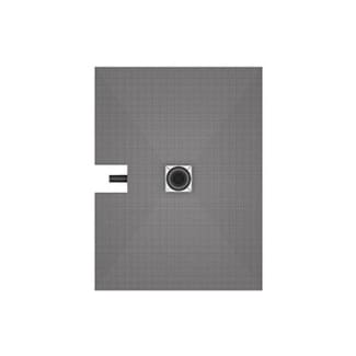 Product afbeelding voor Wedi Fundo Plano Systeem Compleet Aansluiting Lange Zijde 1200x900x65mm