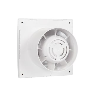 Product afbeelding voor Badkamer-/Toiletventilator Silencio 125 Kunststof Wit