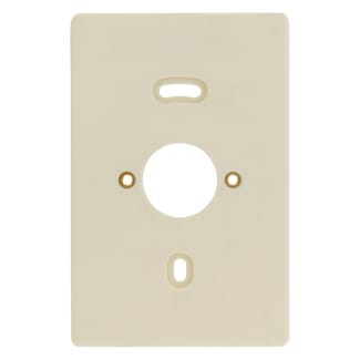 Product afbeelding voor Montageplaat Combinatie Met Flensmoer M4 Crème-Wit