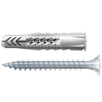 Product afbeelding voor Fischer Universeelplug UX 10x60mm Nylon Met Schroef 10st 94761