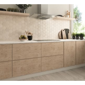 Product afbeelding voor Wandtegel Zellige Hexa White 10,8x12,4cm 9mm Glanzend