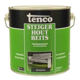 Product afbeelding voor Tenco Steigerhoutbeits 2.5L Antraciet