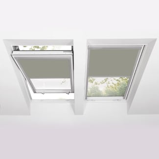 Product afbeelding voor Fakro Verduisterend Rolgordijn ARF Z-Wave Solar II 55x98cm Elektrisch Exclusief Afstandsbediening Kleur Donkerbeige (227)