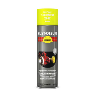 Product afbeelding voor Rust-Oleum Deklaag Hard Hat 2242 500ml Fluorescerend Geel
