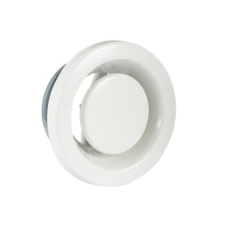 Product afbeelding voor Afvoerventiel 125mm Staal Wit