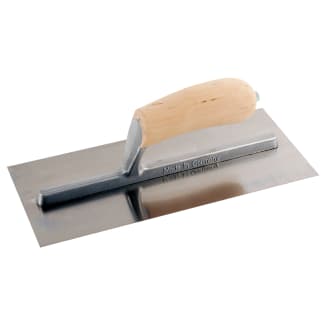 Product afbeelding voor Super Prof Pleisterspaan 280x120x0,65mm RVS Met Houten Handgreep