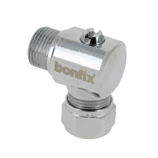 Product afbeelding voor Bonfix Kogelstopkraan Haaks 3/8Bu x 15mm