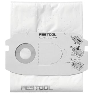 Product afbeelding voor Festool SELFCLEAN Filterzak SC FIS-CT MINI/5