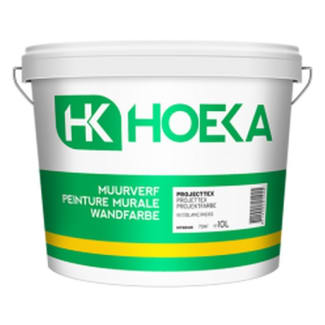 Product afbeelding voor Hoeka Projecttex Binnen 10L Wit