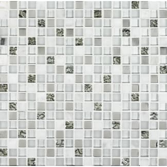 Product afbeelding voor Mozaiektegel Musa Carrara 30x30cm 8mm Glanzend Gerectificeerd