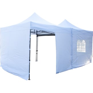 Product afbeelding voor Kelfort Zijwandenset Voor Werktent 3x3m 2x Raam 1x Wand Met Deur