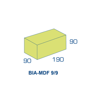 Product afbeelding voor BIA Lichtbetonsteen Moduulformaat 9/9 Klinker 190x90x90mm Vuilwerk