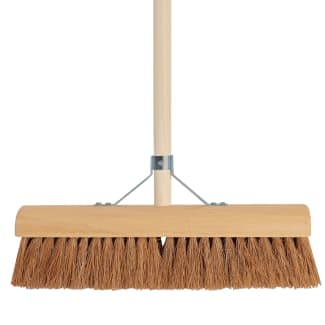 Product afbeelding voor ProOne Zaalveger 400mm Cocos Met Steel 150cm