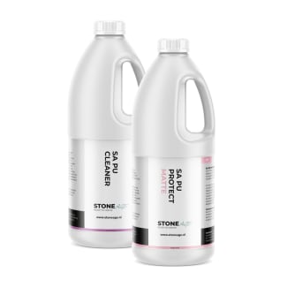 Product afbeelding voor Stone Age PU Onderhoudsset Cleaner 1L En Protect 1L
