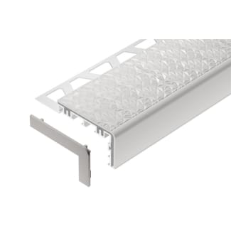 Product afbeelding voor Schlüter TREP-V60 Eindkap Links En Rechts PVC Steengrijs E/TV60SG