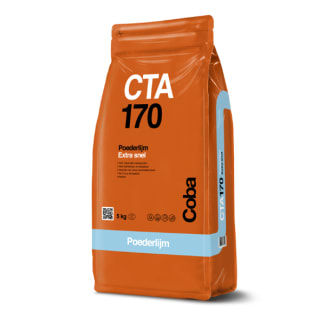 Product afbeelding voor Coba CTA170 Poederlijm Extra Snel 5kg Grijs