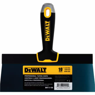 Product afbeelding voor DeWALT Spackmes Hoogblad 10" 254mm Blauw Verenstaal Softgreep