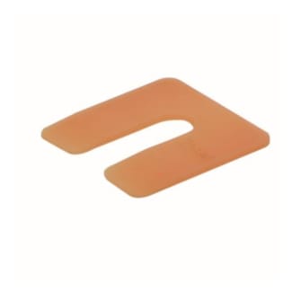 Product afbeelding voor GB Uitvulplaat Met Sleuf 2mm Kunststof Oranje 240st 34602