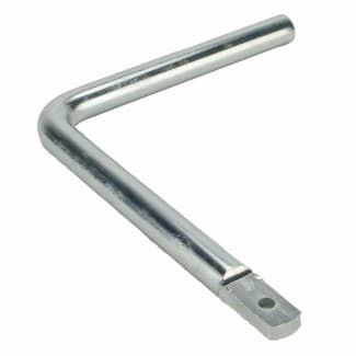 Product afbeelding voor GB Kruk Voor Boerenklinkstel 140x115mm Deurddikte 50-65mm Verzinkt 704224