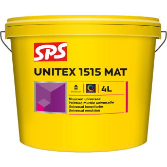 Product afbeelding voor SPS Unitex 1515 Mat Binnen 4L Basis P