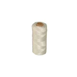 Product afbeelding voor Metselkoord Geslagen 4-strengs 1mm 50m Wit