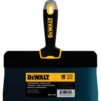 Product afbeelding voor DeWALT Spackmes Hoogblad 10" 254mm Blauw Verenstaal Dik Blad Softgreep