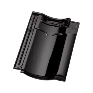 Product afbeelding voor Wienerberger VHV Vario Dakpan Zwart Verglaasd 738