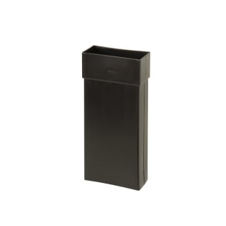 Product afbeelding voor Ubbink VloerVent Verlengstuk Nieuwbouw 200mm Horizontaal Zwart
