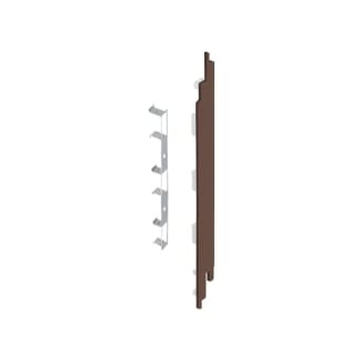 Product afbeelding voor Keralit Eindkap En Connector Rechts 2819 Bruin Eiken Met Houtstructuur 5st