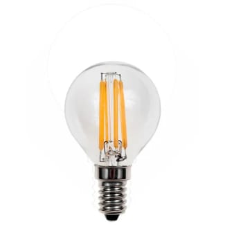 Product afbeelding voor Glow LED Filament Kogel 4-40W 470 Lumen E14 2700K G45 ND Extra Warm Wit