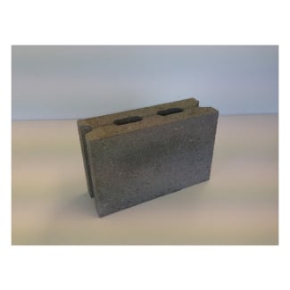 Product afbeelding voor BIA Grindbetonblok 10/19 Klinker 290x100x190mm Vuilwerk Hol