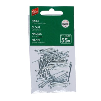 Product afbeelding voor Ellen Tochtstripnagel 1.6x25mm Verzinkt 55st